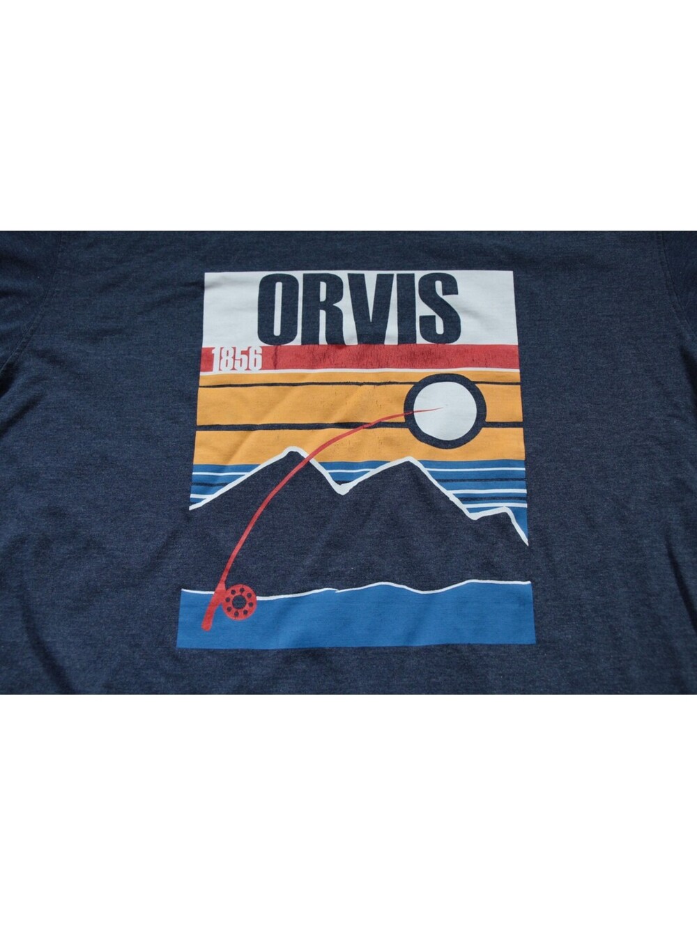 Orvis T-Shirt Fishing XL Blue Shirt Mountain
